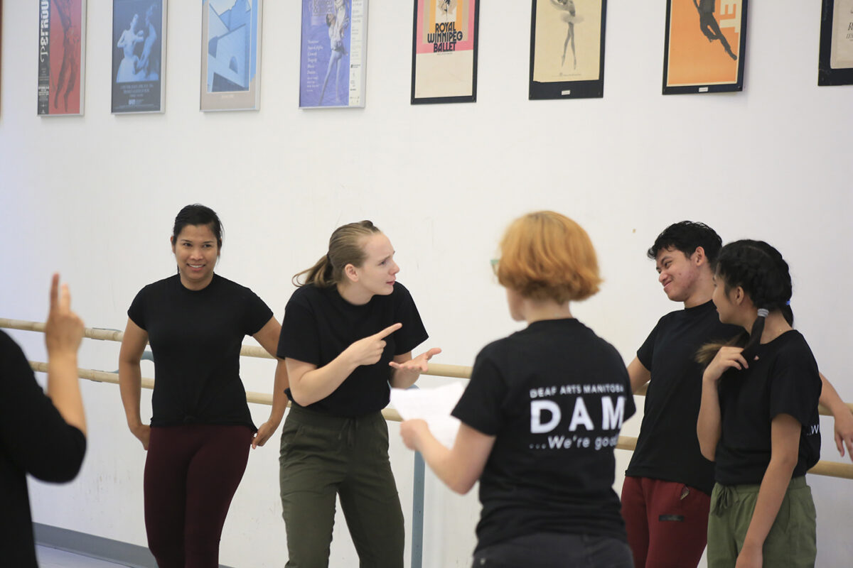 Building Big Bridges With A Little ASL-LSQ – Deaf Arts Manitoba